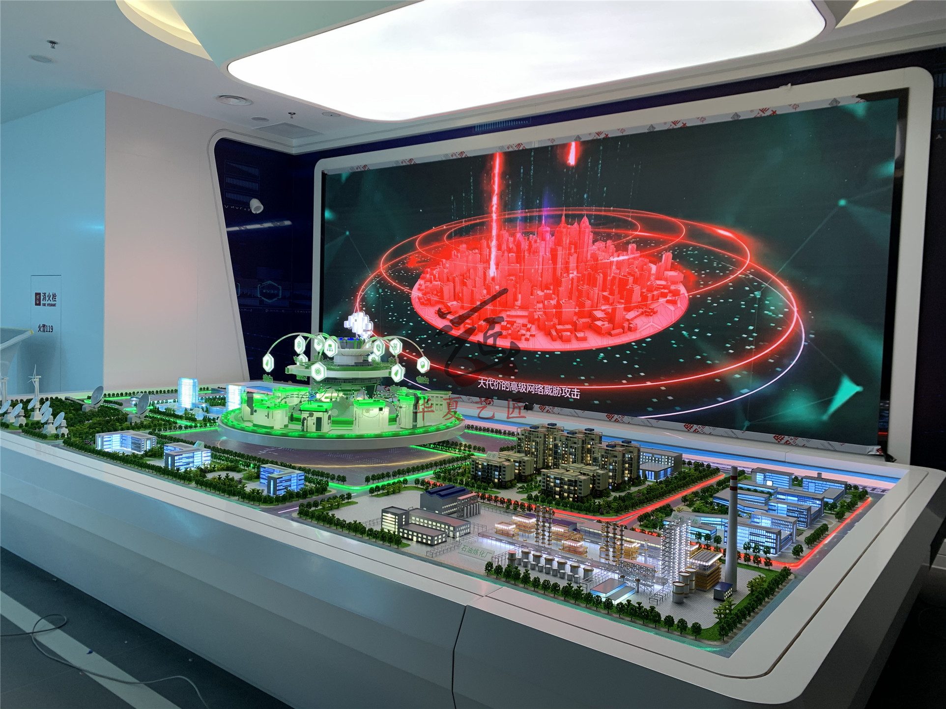 数字投影规划沙盘